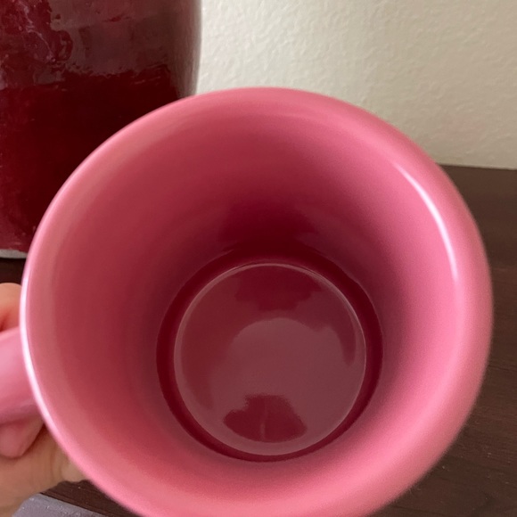 New Life is Good heavy ceramic daisy dinner mug - Picture 4 of 8